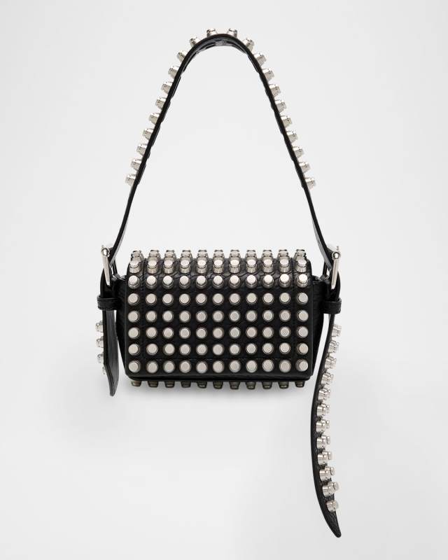 Ricco Small Flap Leather Shoulder Bag